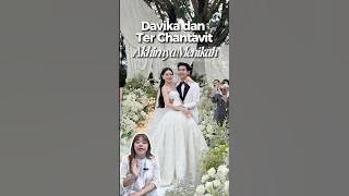 Davika's wedding dress is up to 3 looks??😍😍 #davikahoorne #davika #terchantavit #maiter #maidavika