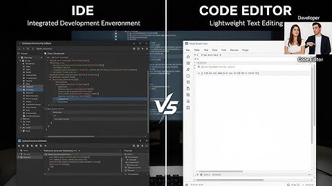 Code Editor vs. IDE: What