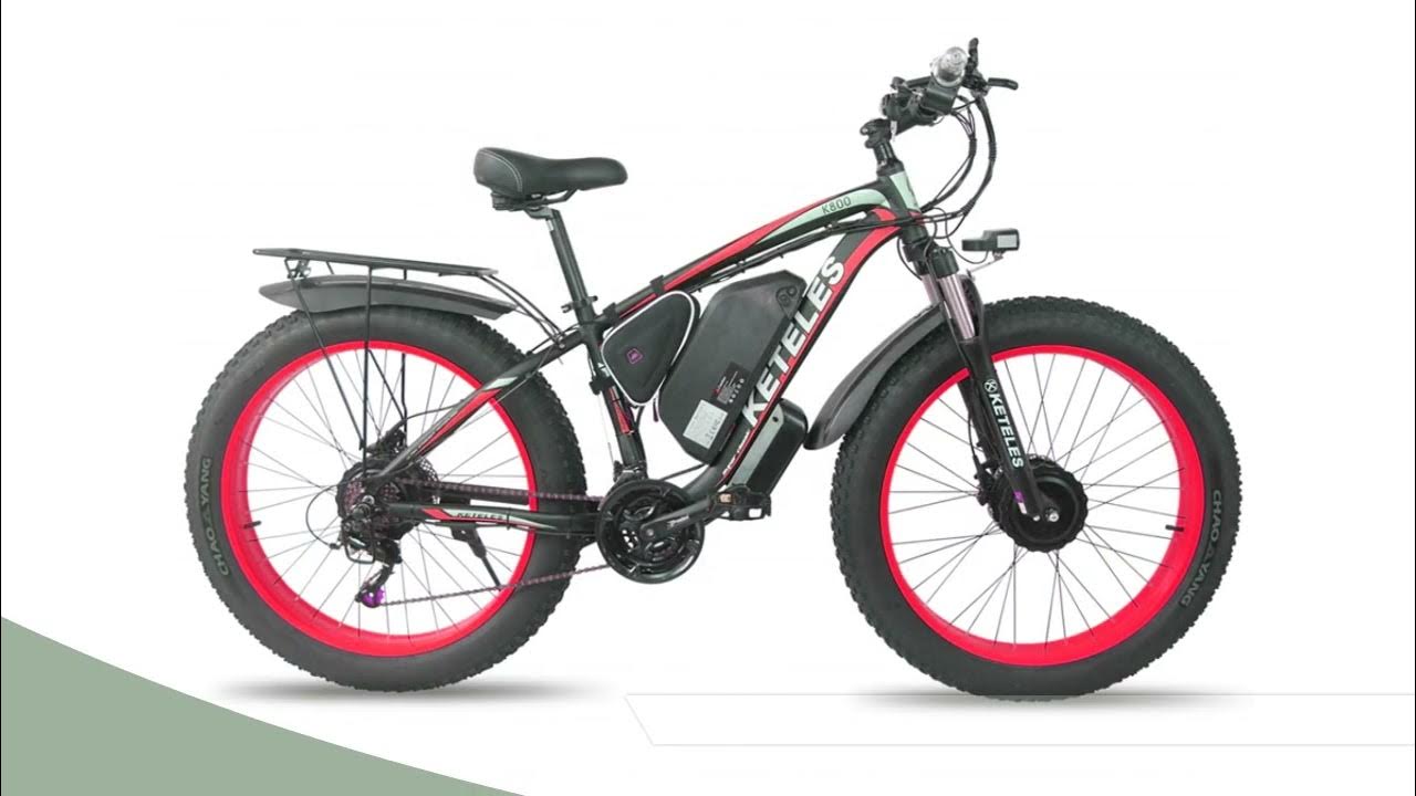 KETELES K800 Electric Bike 26 Inch 48V 23Ah Land Cruiser 48V 2000W