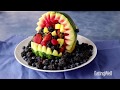 How to Make a Shark Watermelon Fruit Bowl | EatingWell