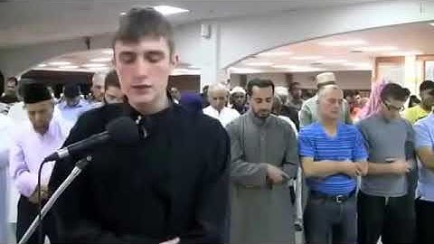 صوت جميل لشاب امريكي مسلم تلاوة خاشعة