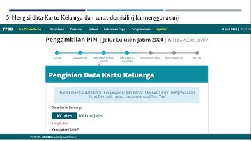 TATA CARA PENGAMBILAN PIN PPDB JATIM 2020 TINGKAT SMA SMK