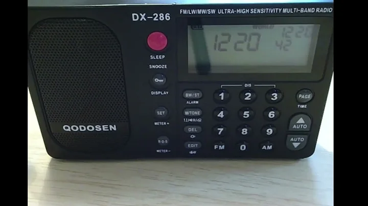 Recommending the Qodosen DX-286 for the Medium Wave DXing season