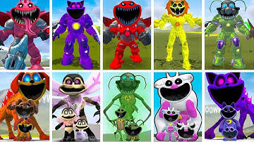 ALL MECHATITAN VS ALL SMILING CRITTERS FORGOTTEN - POPPY PLAYTIME CHAPTER 4 In Garry