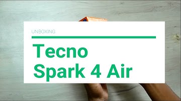 Unboxing the Tecno Spark 4 Air