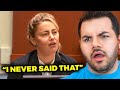 Amber Heard Caught Lying For 8 Minutes...