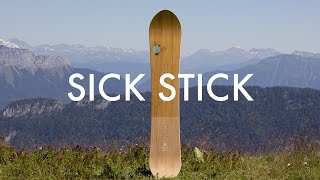 sick stick snowboard