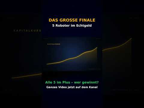 Das Finale: 5 Handelsroboter im Echtgeld #Shorts