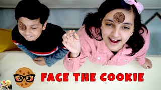 FACE THE COOKIE | Family Comedy Challenge | Tic Tac Toe | Aayu vs Pihu vs Mom | Aayu and Pihu Show screenshot 1