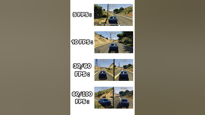 GTA V 5 FPS VS 10 FPS VS 30 FPS VS 60 FPS VS 100 FPS #pcbuild #pc #pcgaming #gamingpc #gpu #graphics