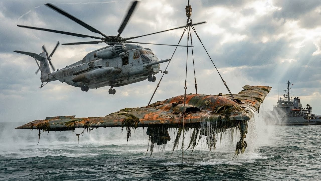 Operation Deep Sea Salvaging & Restoring the Forgotten B-2 - YouTube