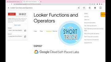 [NEW2023 ] Looker Functions and Operators || #qwiklabs || #GSP857 ||  [With Explanation🗣️]