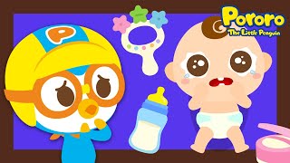 Taking care of Little Baby and more #3 | Pororo Babysits | How to Take Care | Pororo English screenshot 3