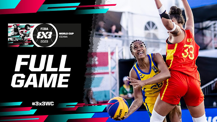 Brazil 🇧🇷 vs Spain 🇪🇸 | Women | Full Game | FIBA 3x3 World Cup 2023
