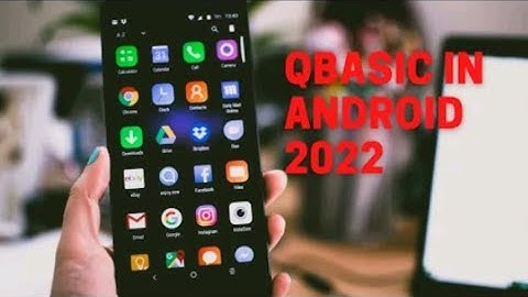 How to run Qbasic in android 2022 || Install Qbasic on android