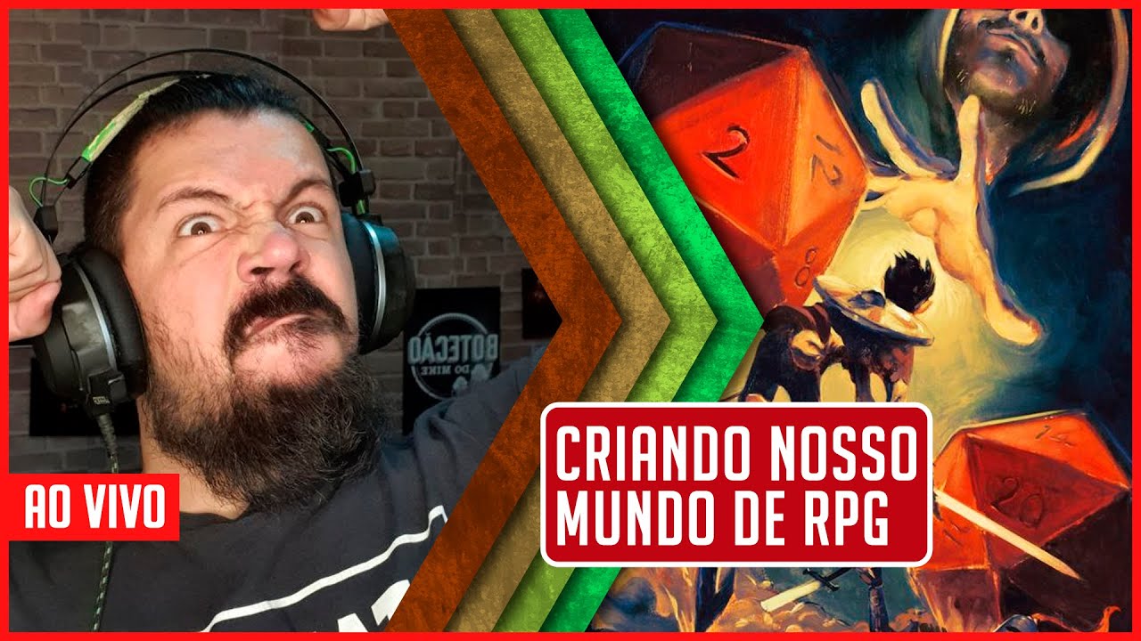 LIVE DE RPG: CRIANDO UM MUNDO DE RPG EM D&d 5.0 - YouTube
