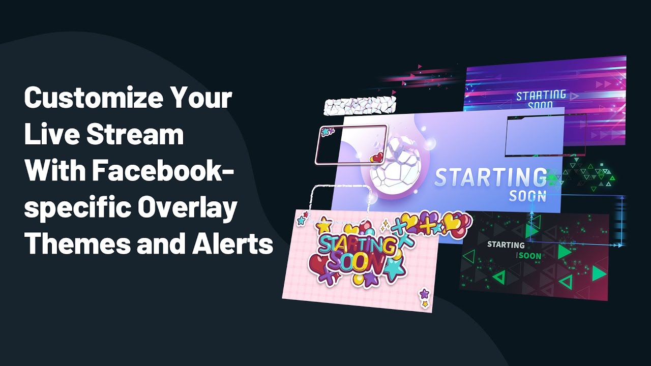 How to customize your live stream with Facebook Gaming overlay themes and alerts