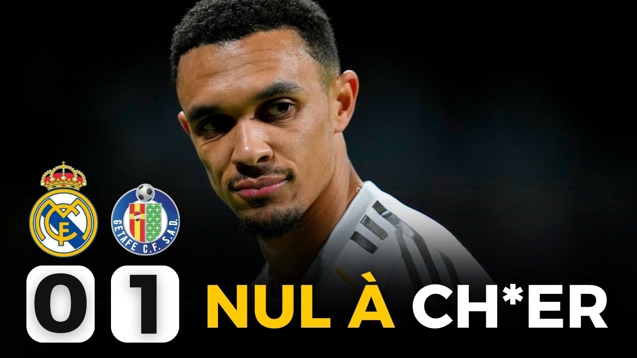 ❌ LA LIGA EST FINIE. (Real Madrid 0-1 Getafe)