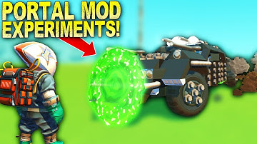 Putting a Portal on a Speeding Car and Letting it Hit Me (and other experiments)