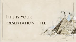 Free Historical PowerPoint Template!! Easy to use