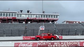 North Wilkesboro Speedway Flooding Aftermath  Sunday Morning