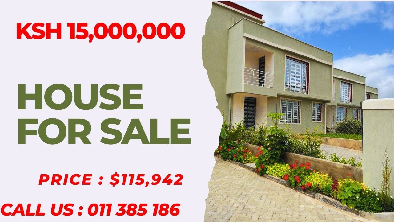 Own a 4-Bedroom Home in Kitengela for Only KSh 15M! | Move-in Ready Gated Community Property