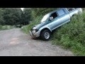 Mitsubishi L200 off road forest exit Dragomirna Suceava