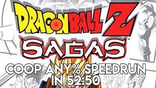【WR】 Dragon Ball Z: Sagas any% Speedrun (Coop) in 52:50  | SGDQ 2018 Submission