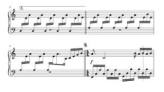 Una Matina – Ludovico Einaudi (Sheet music - Partition)