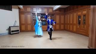 Azerbaijan National Dance Uzundara Performance By Setayesh Hosseiny Amir Mohammad Maher