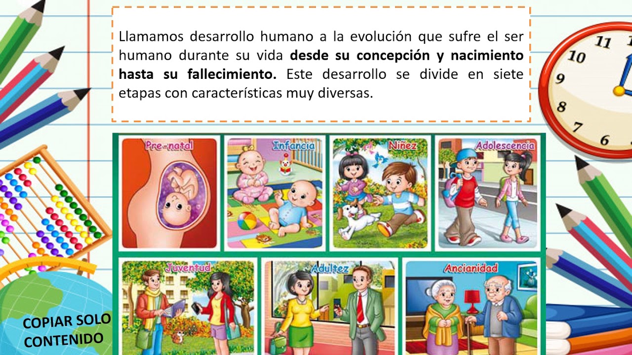 Cuento Sobre Las Etapas De La Vida Para Niños