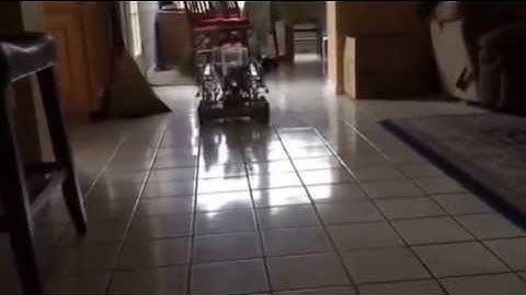 Encoder straight move