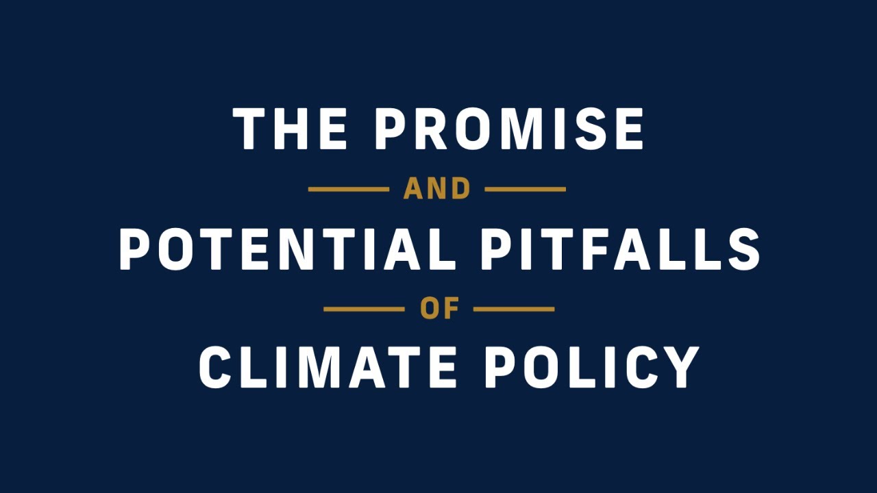 The Promise and Pitfalls of Climate Policy - YouTube