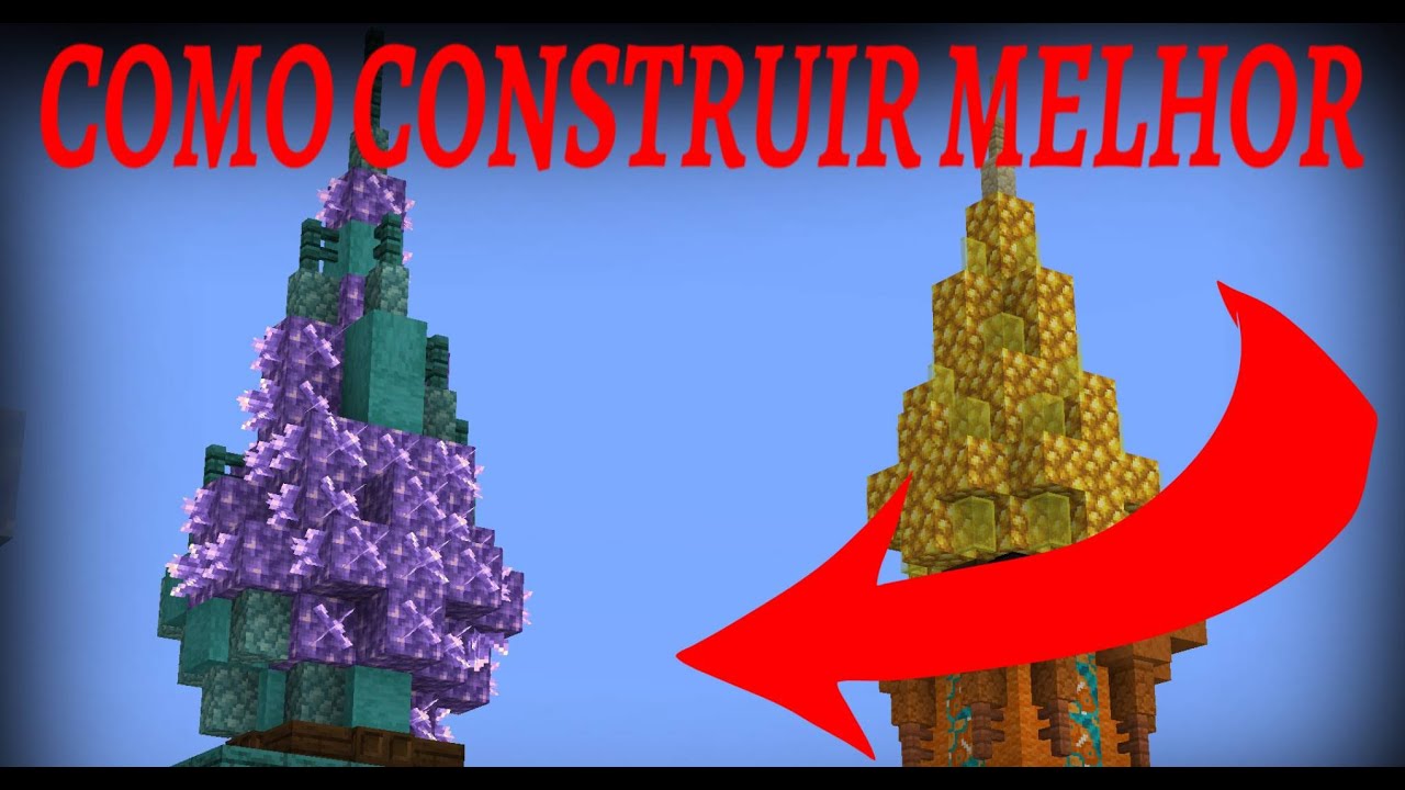 COMO CONSTRUIR TELHADO MAGICO NO MINECRAFT - YouTube