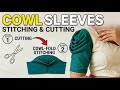 ✅Designer Cowl Sleeve Blouse / Trending Sleeve Cutting and Stitching / New Cowl Sleeve Trend  2026