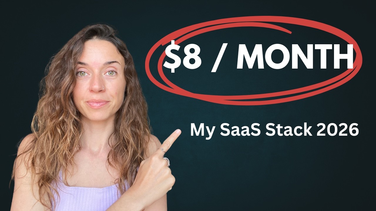 My $8Month SaaS Stack for 2026 After Building 5 SaaS Apps - YouTube