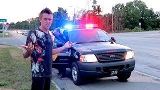 BUSTED FOR DOING BURNOUTS!!