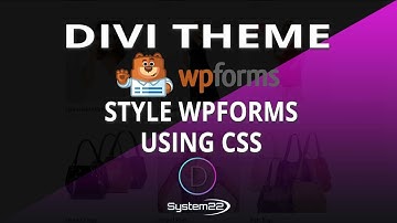 Divi Theme Style WPForms Using CSS 👍
