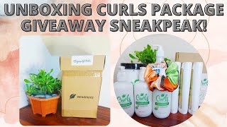 CURLY GIRL PRODUCTS | SNEAK PEAK FOR 2021 CHRISTMAS GIVEAWAY