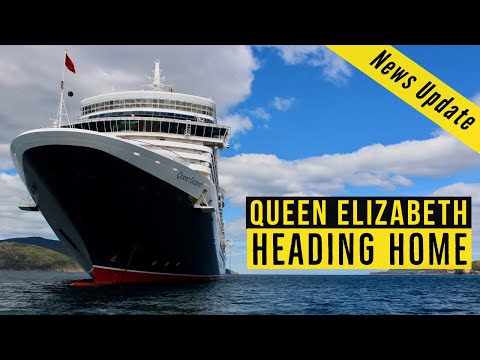 Queen Elizabeth is HEADING HOME! Cunard's Queen Elizabeth leaves the Philippines bound for the UK! Video Thumbnail