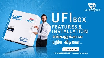 UFI BOX FEATURES AND INSTALLATIONS | HOW TO INSTALL | STEP BY STEP IN TAMIL | EMMC SERVICE TOOL