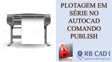 Plotagem em Série no CAD (Comando Publish)