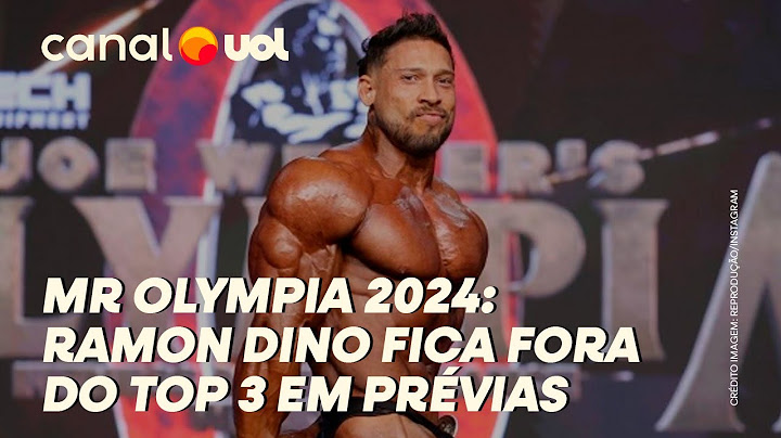 MR OLYMPIA 2024  FAVORITO RAMON DINO ESCORRE TINTA NO PALCO E FICA FORA DO TOP 3 EM PRÉVIAS
