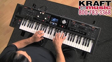 Kraft Music - Roland V-Combo VR-09 Keyboard Demo with Ed Diaz