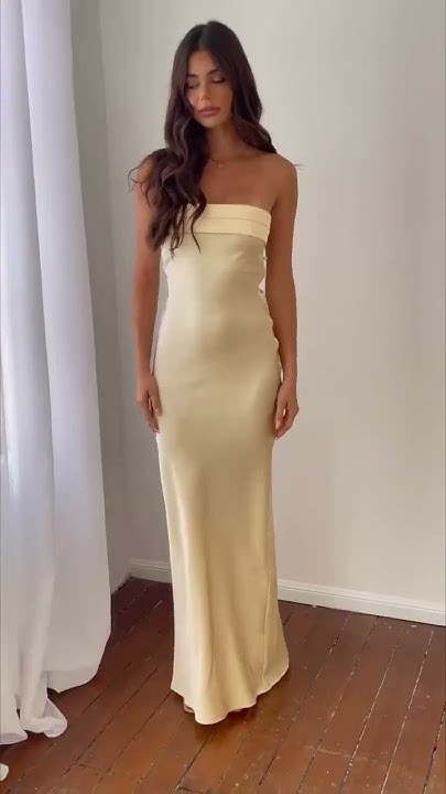 The perfect shade of yellow 🍯 Our NEW Maiah Yellow Maxi Dress ...