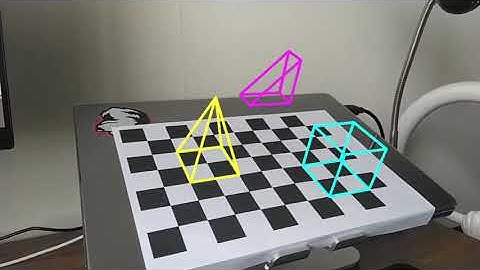 CS 5330 - Project 4 - Calibration and Augmented Reality demo