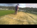Opening batsmen Alastair Cook & Jonathan Trott face fast bowling - GoPro footage