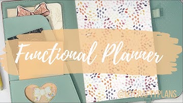 My Functional Planner | Setup and Plan with Me