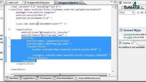 AndroidManifest. Tutorial 11 en Español. Desarrollo de Aplicaciones Android.