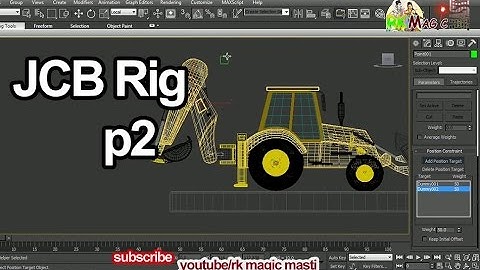 JCB Rig tutorial part 02 cgi